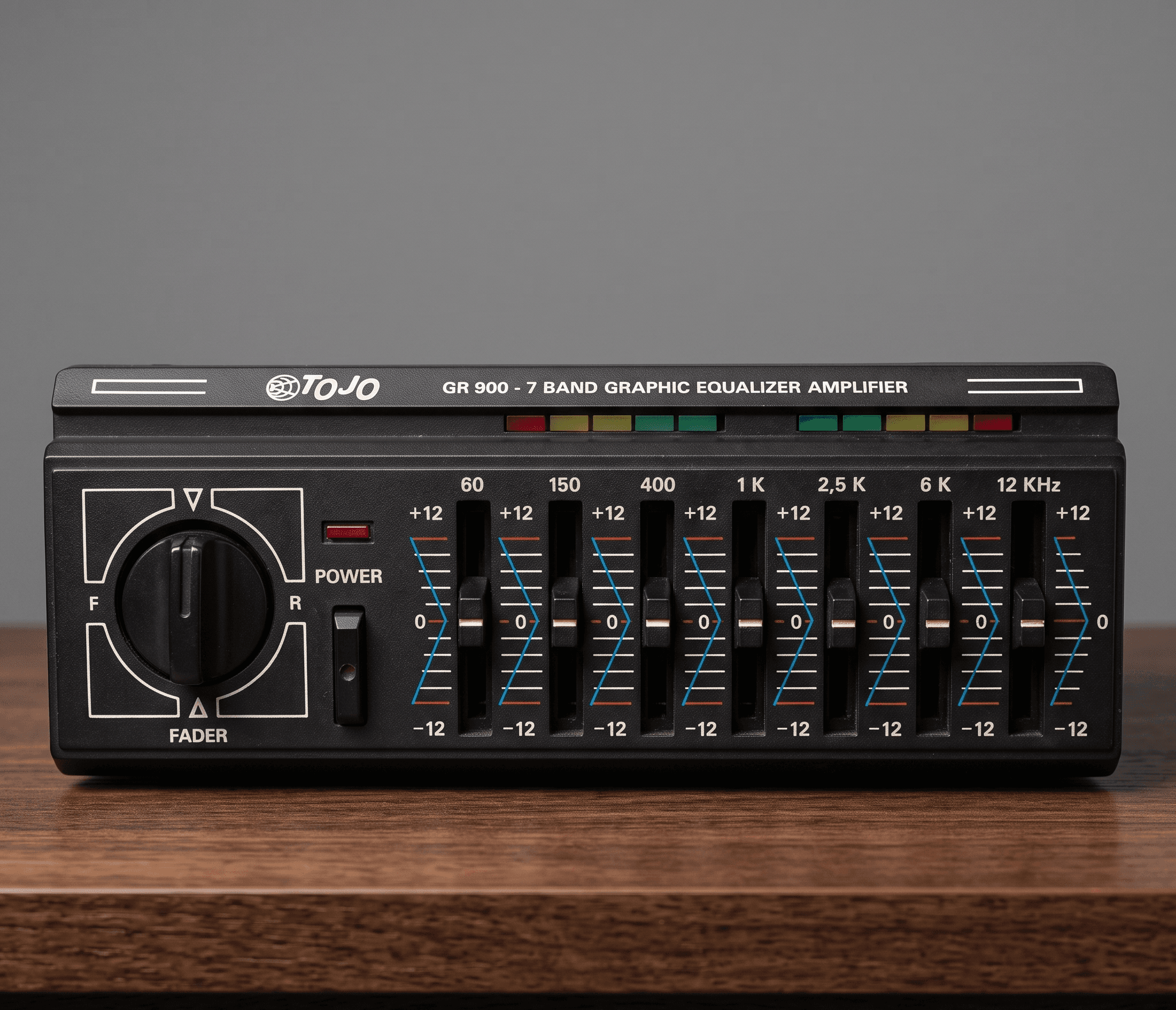 Equalizador amplificador Tojo GR900